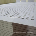 Precio de placa de yeso perforado absorbente acústico de 12 mm de espesor